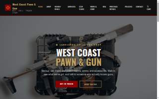 West Coast Pawn & Gun of Lakeland Florida website