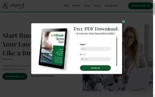 Aligned CPA, LLC of Lakeside website