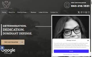DeMichael Law website
