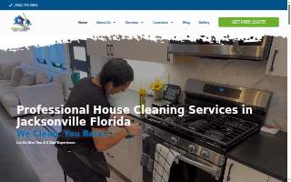 Fresh Look Home Cleaning website