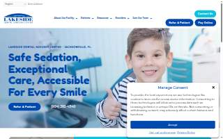 Lakeside Dental Surgery Center website