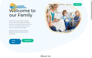 Lakeside Preschool website