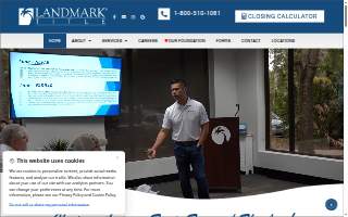 Landmark Title Fernandina Office website