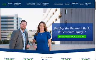 Snedaker Law of Lakeside website