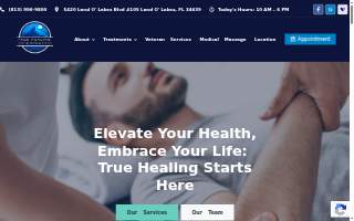 True Healing Chiropractic (Lakes Chiropractic and Wellness) of Lakeside website