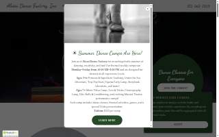 Alessi Dance Factory website