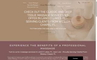 Asian Classic Massage Spa website