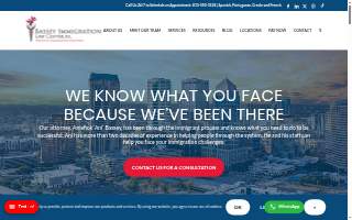 Bassey Immigration Law Center, P.A. of Land O' Lakes website