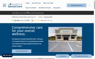 Connerton Dental Care website