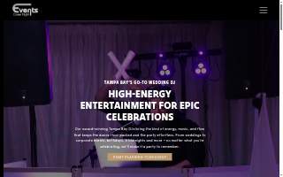 Events Done Right Tampa Bay website