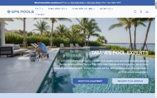 GPS Pools Inc. website