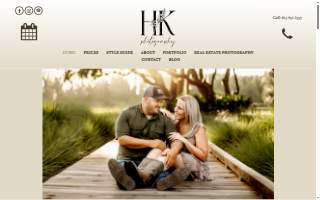 HK Photography LLC website