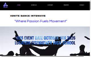 Ignite Dance Company website