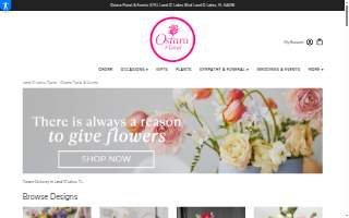 Ostara Floral & Events of Land O' Lakes website