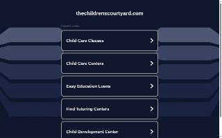 The Children's Courtyard of Land O' Lakes website