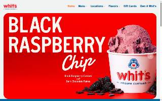 Whits Frozen Custard Land O Lakes website