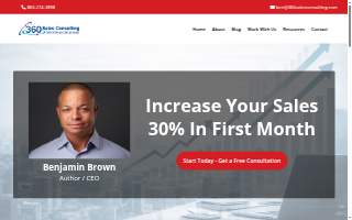 360 Sales Consulting website