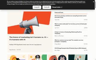 Brand Builder AI Marketing Agency website