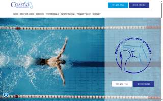 Coastal Shoulder Surgery & Sports Medicine: Robert Lewis, MD website