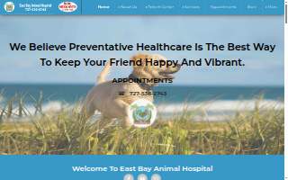 East Bay Animal Hospital website