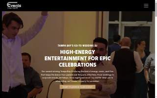 Events Done Right Tampa Bay website