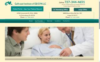 Gulfcoast Institute of OB/GYN, LLC website