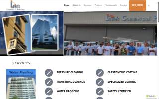 Lowe's Commercial Painting website