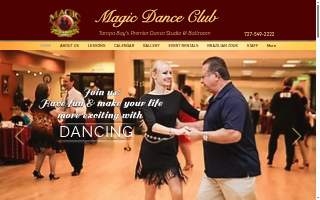 Magic Dance Club-Ballroom Dance Studio & Event Venue website