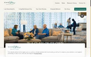 Belmont Village Senior Living Fort Lauderdale website
