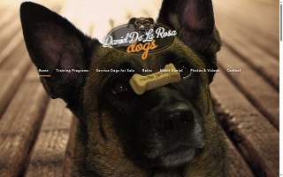 Daniel De La Rosa - Dogs website