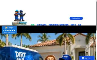 Dirt Away Pressure Cleaning LLC website
