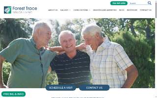 Forest Trace Senior Living website