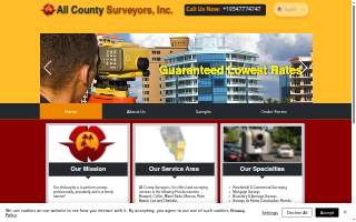 All County Surveyors, Inc. of Lauderhill website