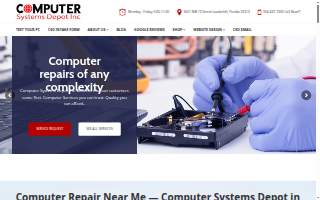 Computer Systems Depot Inc. website