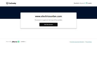 Electric Sun Tanning Salons website