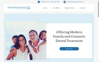 HealthySmiles Pet Dental website