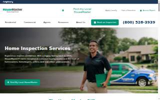 House Master Home Inspections website