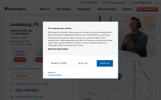 HearingLife of Leesburg FL website