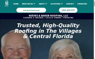 NB Roofs website