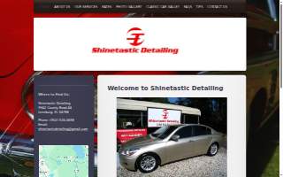 Shinetastic Detailing of Leesburg website