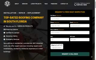 Buona Vista Roofing website