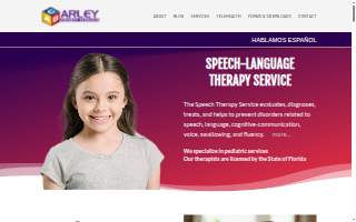 Arley Therapy Services of Leisure City website