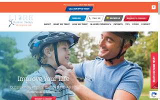 Libre Physical Therapy website
