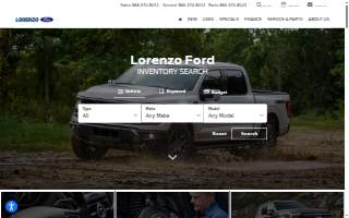 Lorenzo Ford Service website
