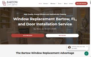 Bartow Window Replacement website
