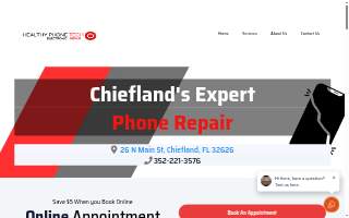 Healthy Phone Tech website