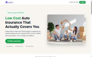 Low Cost Auto Insurance website