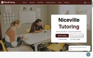 Niceville Tutoring of Lively website