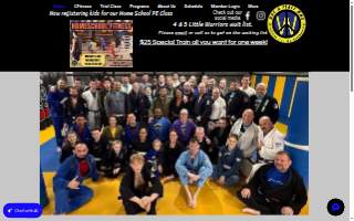 War & Peace MMA & Jiu Jitsu of Lively website