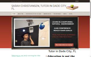 Yes You Can Tutoring of Lively website